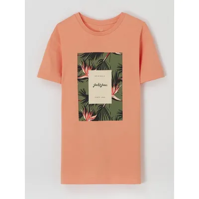 Jack&Jones Jack & Jones T-shirt z bawełny model ‘Floral’