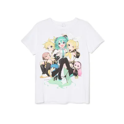 Cropp T-shirt z nadrukiem Hatsune Miku