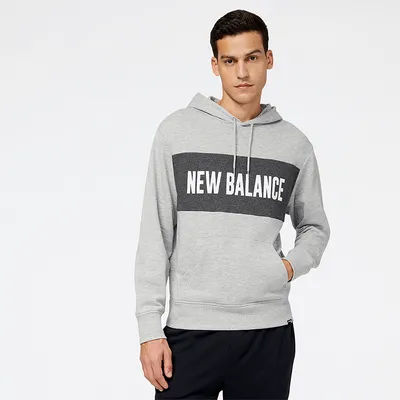New Balance Bluza męska New Balance MT23900AG – szara