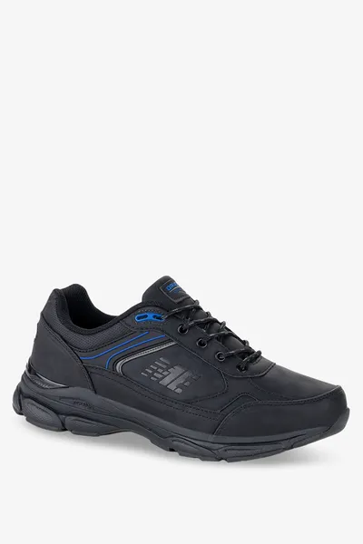 Casu Czarne buty trekkingowe sznurowane badoxx mxc8305-b