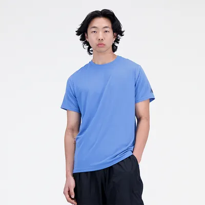 New Balance Koszulka męska New Balance MT23059HER – niebieska