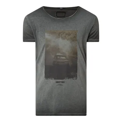 Tigha Tigha T-shirt z efektem sprania model ‘Highway Drift’