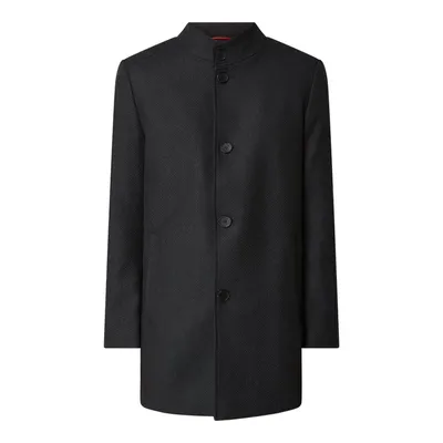 Cinque Cinque Krótki płaszcz z mieszanki wełny model ‘Cioxford’