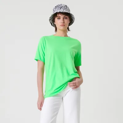 Sinsay Koszulka oversize - Zielony