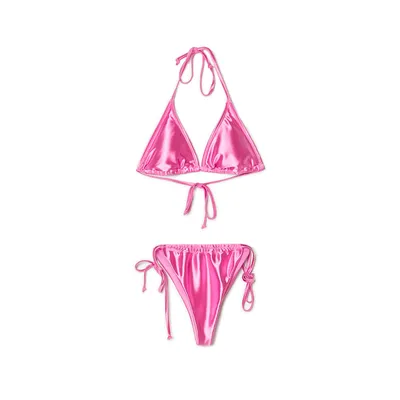 Cropp Różowe bikini