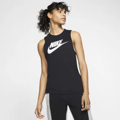 Nike Damska koszulka bez rękawów Nike Sportswear - Czerń
