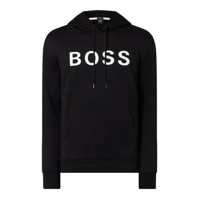 Boss BOSS Bluza z kapturem z nadrukiem z logo model ‘Seeger’