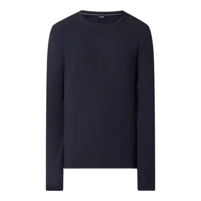 JOOP! Collection JOOP! Collection Sweter o kroju regular fit z bawełny model ‘Fero’