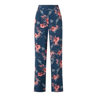 Schiesser Schiesser Spodnie od piżamy z kwiatowym wzorem