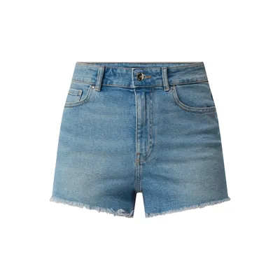 Only Only Szorty jeansowe z frędzlami model ‘Pirlo’