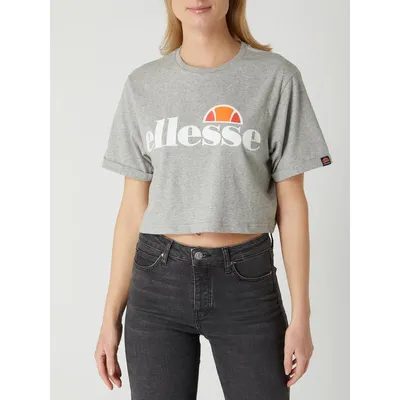 Ellesse Ellesse Krótki T-shirt z nadrukiem z logo model ‘Alberta Crop’