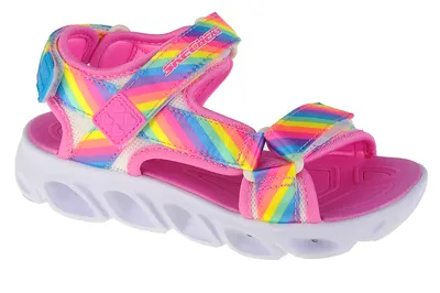 Skechers Sandały Dla dziewczynki Skechers Hypno Splash-Rainbow Lights 20218L-MLT