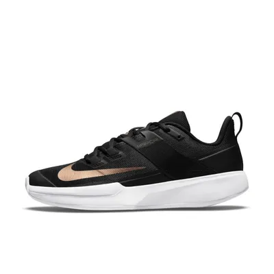 Nike Damskie buty do tenisa na korty ziemne NikeCourt Vapor Lite - Czerń