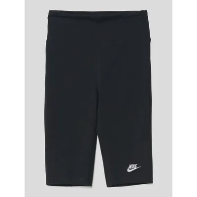 Nike Nike Spodnie kolarki z wyhaftowanym logo