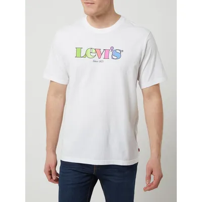 Levi's Levi's® T-shirt o kroju Relaxed Fit z bawełny