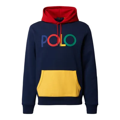 Polo Ralph Lauren Polo Ralph Lauren Bluza z kapturem o kroju regular fit w stylu Colour Blocking z nadrukiem logo