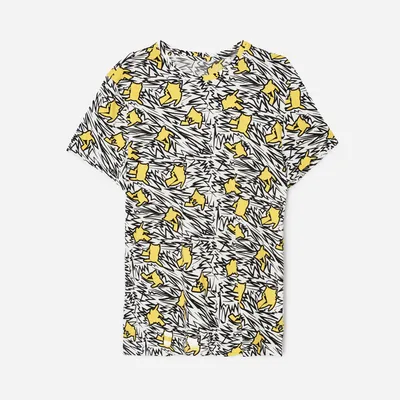 House Koszulka z nadrukiem Pokemon - Kremowy