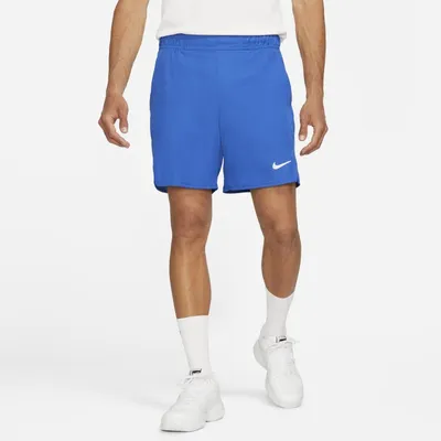 Nike Męskie spodenki tenisowe 18 cm NikeCourt Dri-FIT Victory - Niebieski