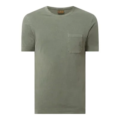 MOS MOSH MOS MOSH T-shirt z kieszenią na piersi model ‘Forte’