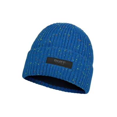 Dziecięca czapka zimowa BUFF KNITTED & FLEECE HAT JRG OLYMPIAN BLUE - niebieski