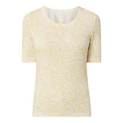 Montego Montego T-shirt z kwiatowym wzorem