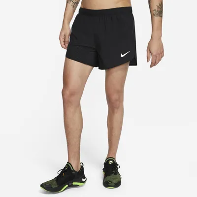 Nike Męskie spodenki do biegania Nike Fast 10 cm - Czerń