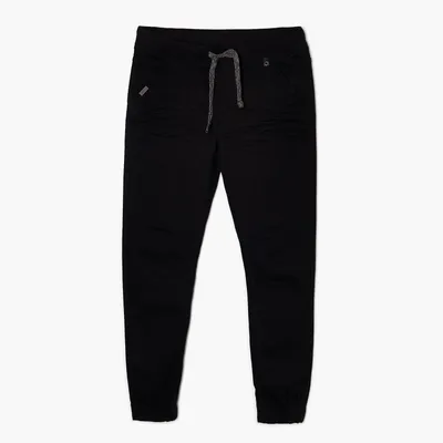 Cropp Czarne jeansowe joggery - Czarny