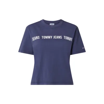 Tommy Jeans Tommy Jeans T-shirt o pudełkowym kroju z bawełny ekologicznej