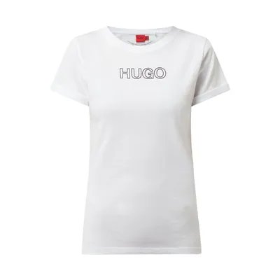 Hugo HUGO T-shirt z bawełny model ‘The Slim Tee 6’
