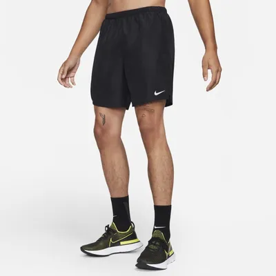 Nike Męskie spodenki do biegania z podszewką Nike Challenger - Czerń