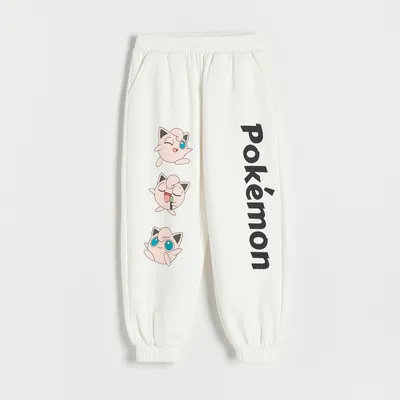 Reserved Spodnie dresowe Pokemon - Biały