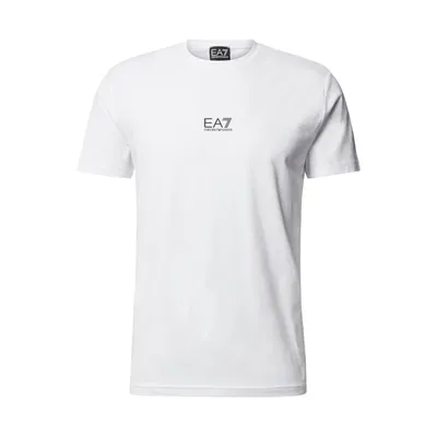 EA7 Emporio Armani EA7 Emporio Armani T-shirt z nadrukiem z logo w kontrastowym kolorze