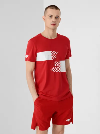 4F Koszulka męska Chorwacja - Tokio 2020