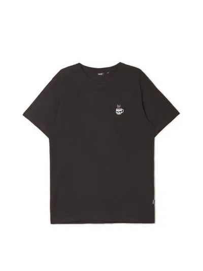 Cropp Czarny T-shirt z haftem