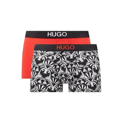 Hugo HUGO Obcisłe bokserki z detalami z logo