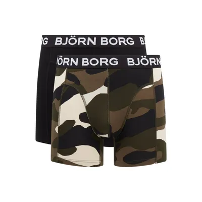 Björn Borg Björn Borg Obcisłe bokserki z dodatkiem streczu w zestawie 2 szt.