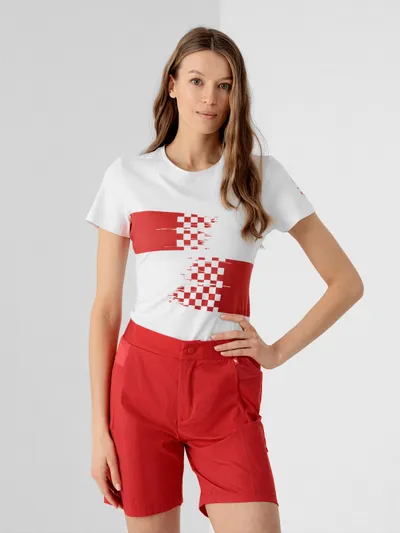 4F Koszulka damska Chorwacja - Tokio 2020