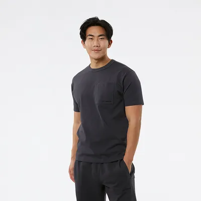 New Balance Koszulka męska New Balance MT23567PHM – czarna