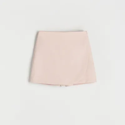 Reserved Szorty imitujące spódnicę - Różowy