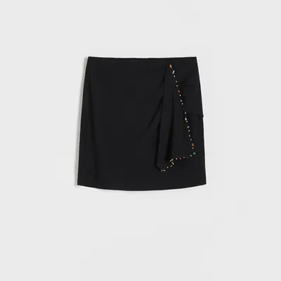 Reserved Ladies` skirt - Czarny