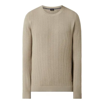 JOOP! Collection JOOP! Collection Sweter z mieszanki bawełny i wiskozy model ‘Valerio’