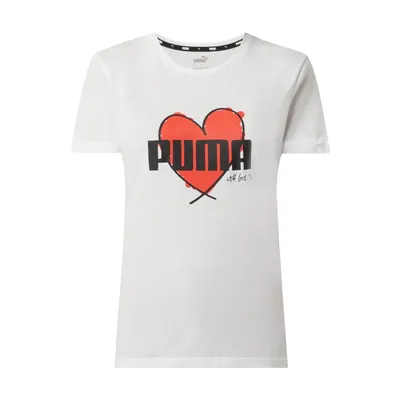 Puma Puma T-shirt z o kroju regular fit z logo