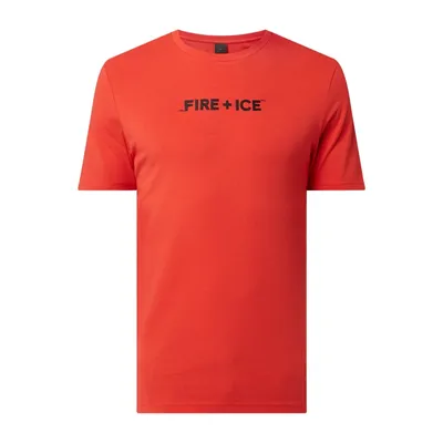FIRE + ICE FIRE + ICE T-shirt z logo model ‘Matteo’