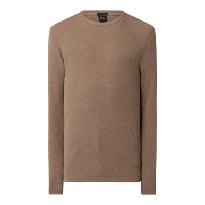 Boss BOSS Casualwear Sweter z bawełny model ‘Tempflash’