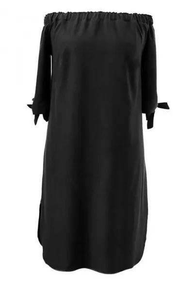 XL-ka Czarna sukienka hiszpanka - MARITA