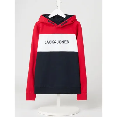 Jack&Jones Jack & Jones Bluza z kapturem z blokowymi pasami