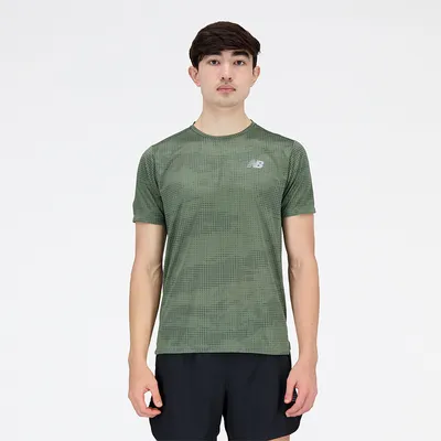 New Balance Koszulka męska New Balance MT21263DON – zielone