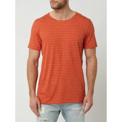 Selected Homme Selected Homme T-shirt z mieszanki bawełny ekologicznej model ‘Morgan’