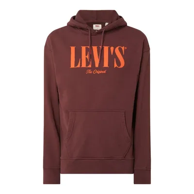 Levi's Levi's® Bluza z kapturem o kroju relaxed fit z nadrukiem z logo
