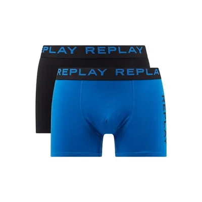 Replay Underwear Replay Underwear Obcisłe bokserki z dodatkiem streczu w zestawie 2 szt.
